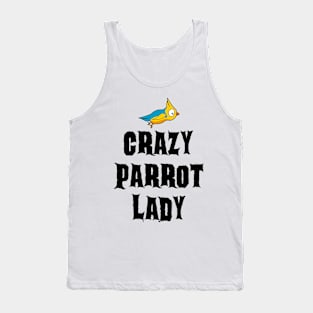 Crazy Parrot Lady Tank Top